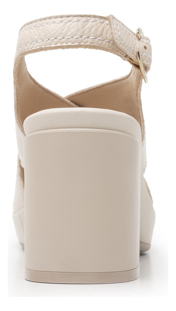 SANDALIA MUJER BIRGIT 122701 MARFIL - 5