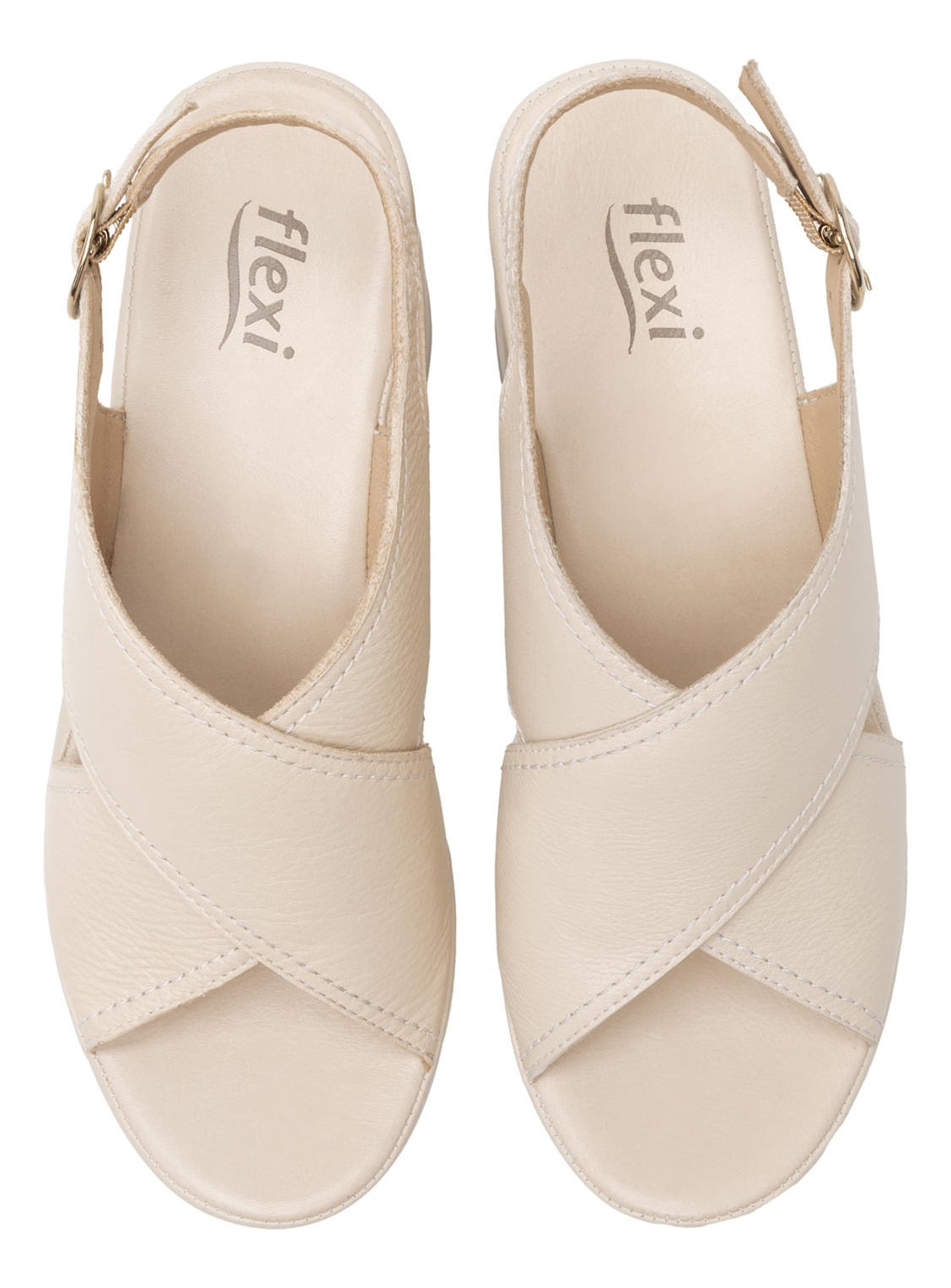 SANDALIA MUJER BIRGIT 122701 MARFIL - 6