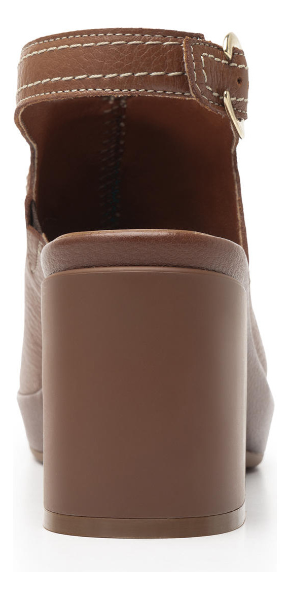 SANDALIAS MUJER FLEXI CUERO 122703 CAFÉ BIRGIT - 7