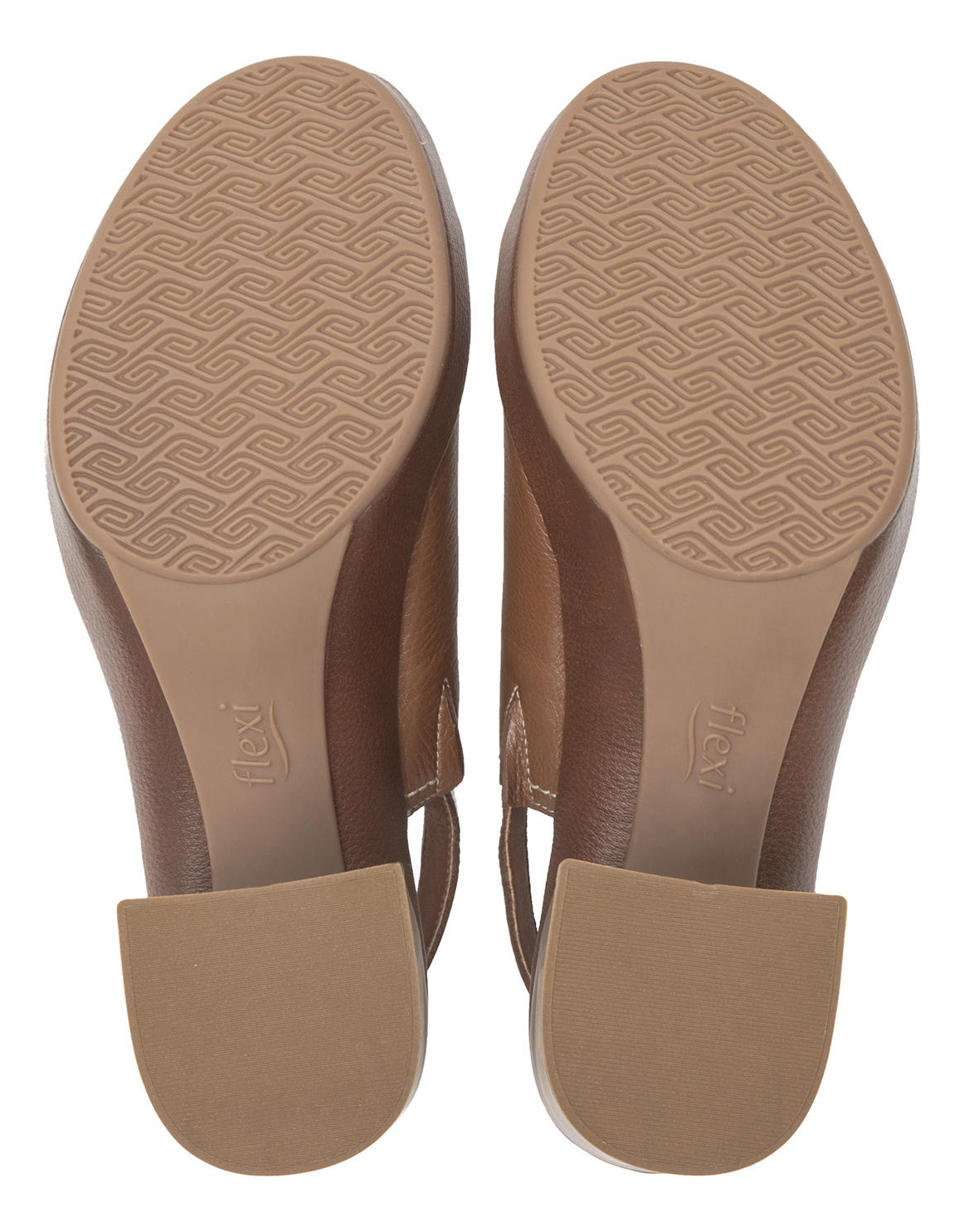SANDALIAS MUJER FLEXI CUERO 122703 CAFÉ BIRGIT - 8