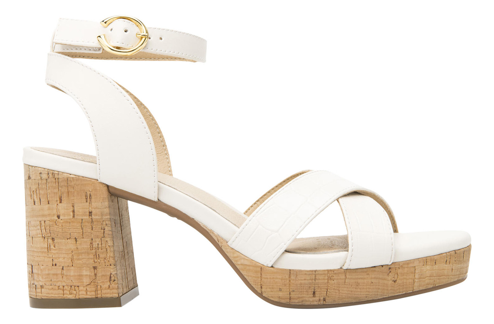 SANDALIAS MUJER FLEXI BLANCO KADEISHA - 1