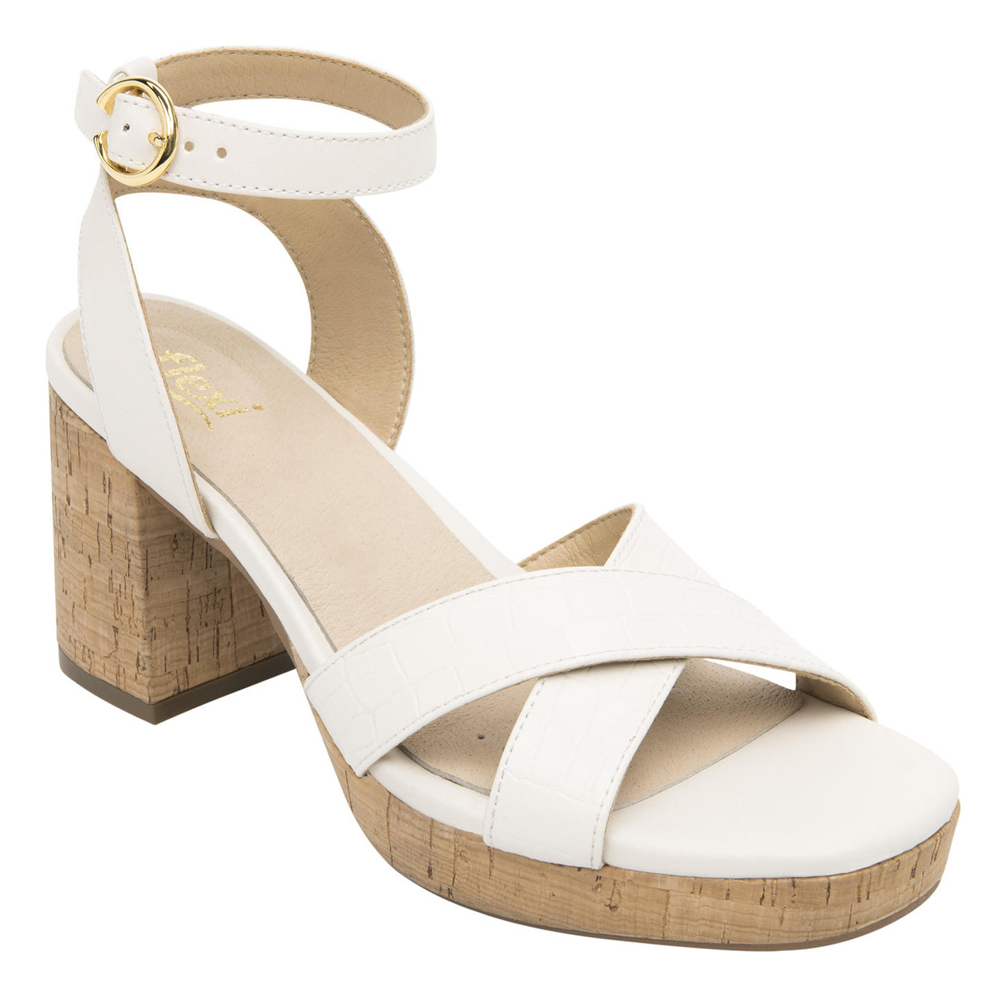 SANDALIAS MUJER FLEXI BLANCO KADEISHA - 2