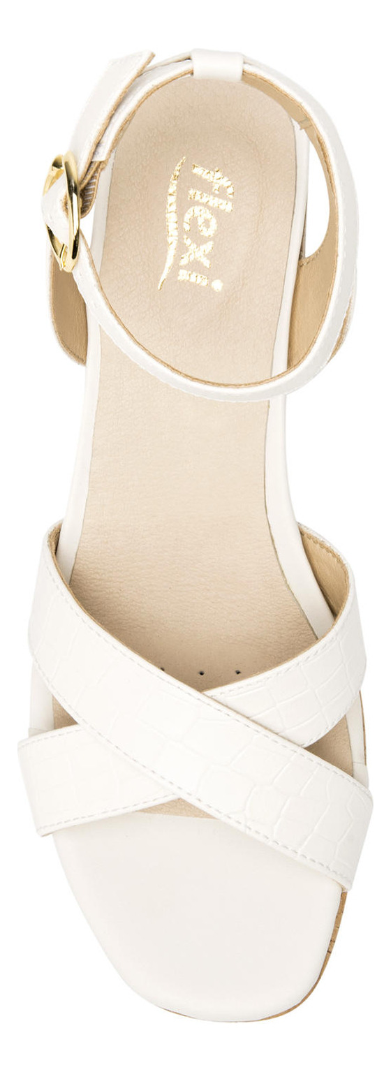 SANDALIAS MUJER FLEXI BLANCO KADEISHA - 3