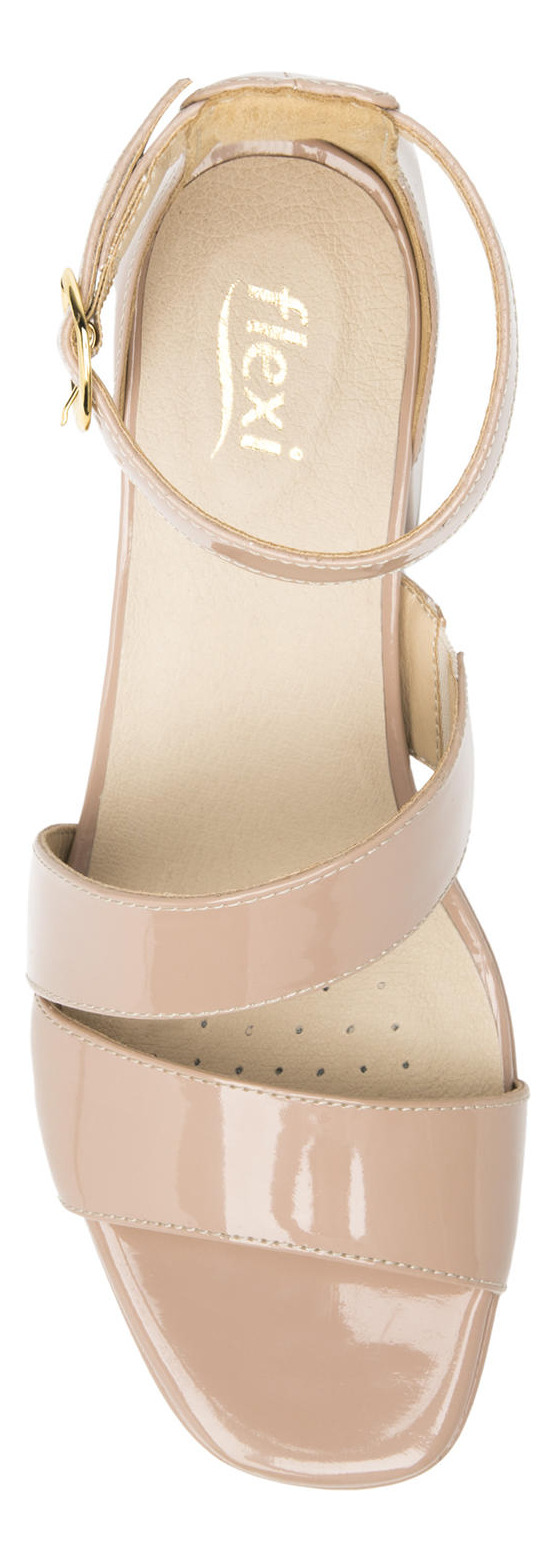 SANDALIAS MUJER FLEXI BEIGE KADEISHA - 6