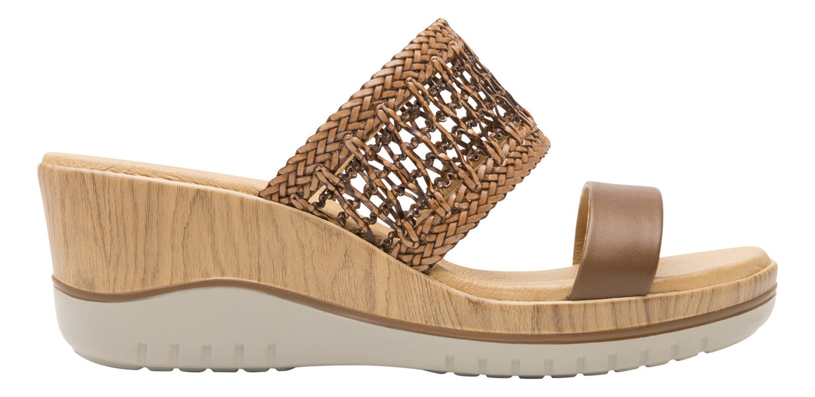 SANDALIAS MUJER FLEXI CAFE CUERO EMILY - 1