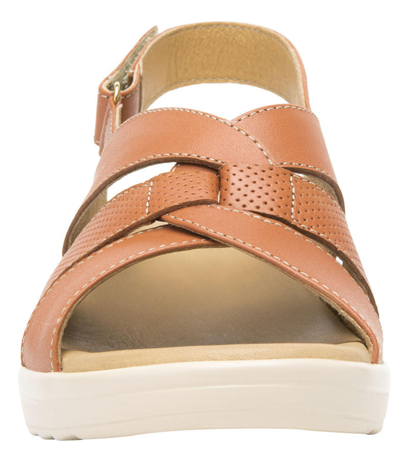 SANDALIAS MUJER FLEXI CUERO AMAPOLA ROSA - 3