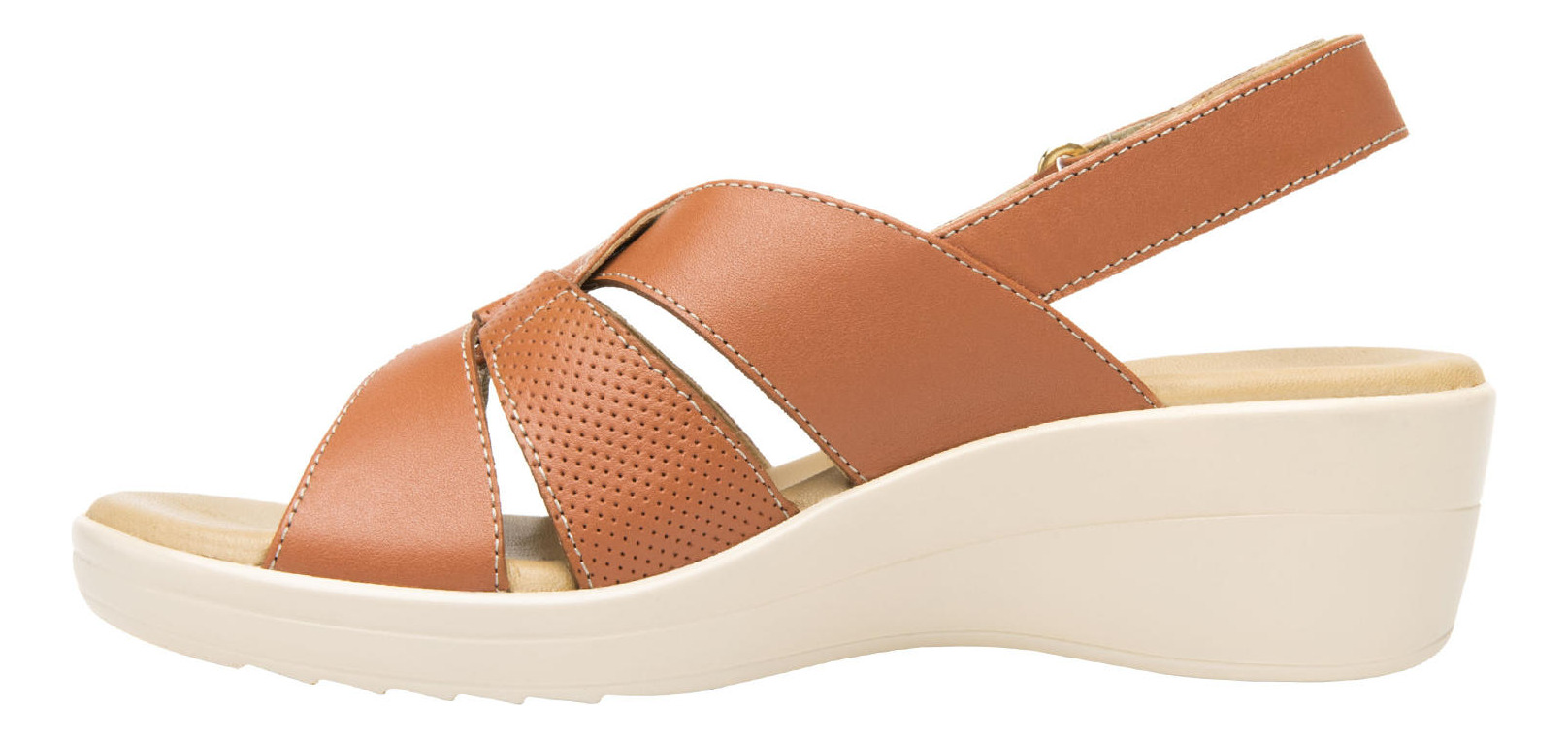 SANDALIAS MUJER FLEXI CUERO AMAPOLA ROSA - 4