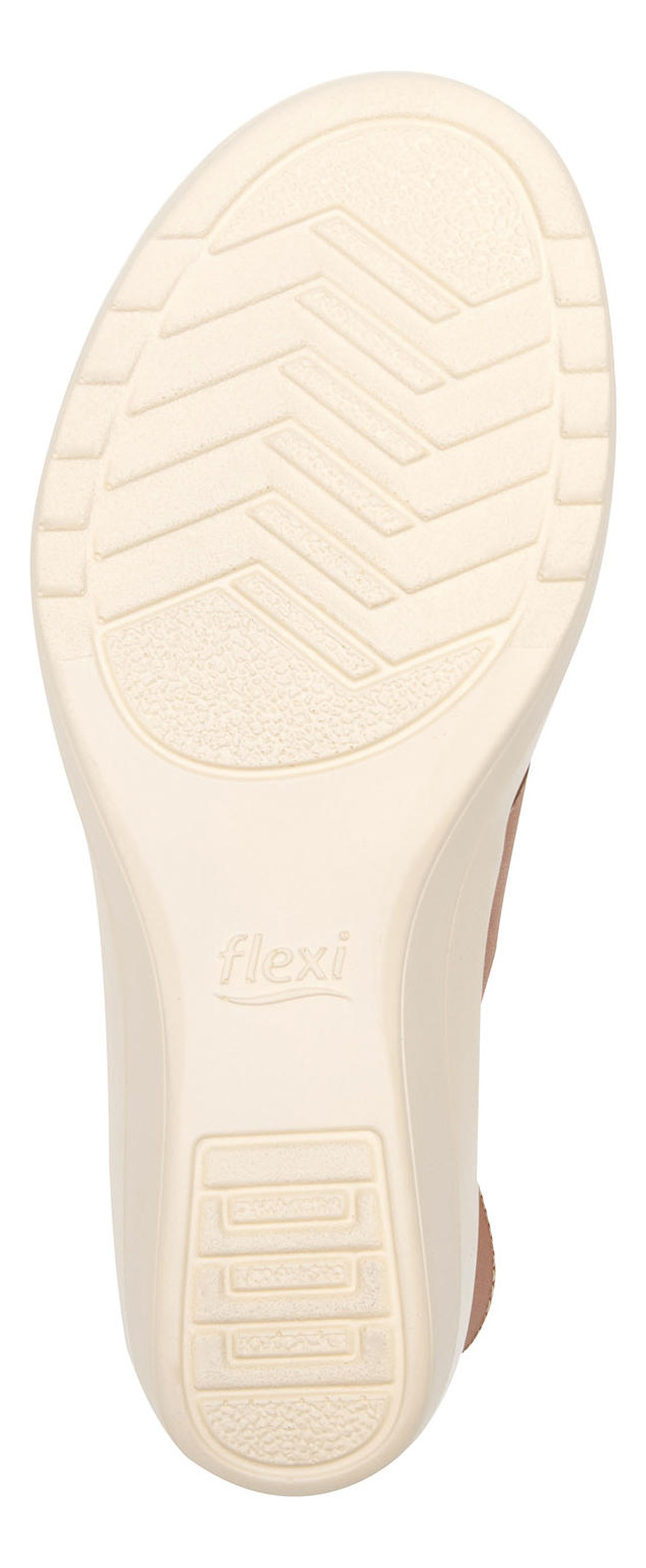 SANDALIAS MUJER FLEXI CUERO AMAPOLA ROSA - 7