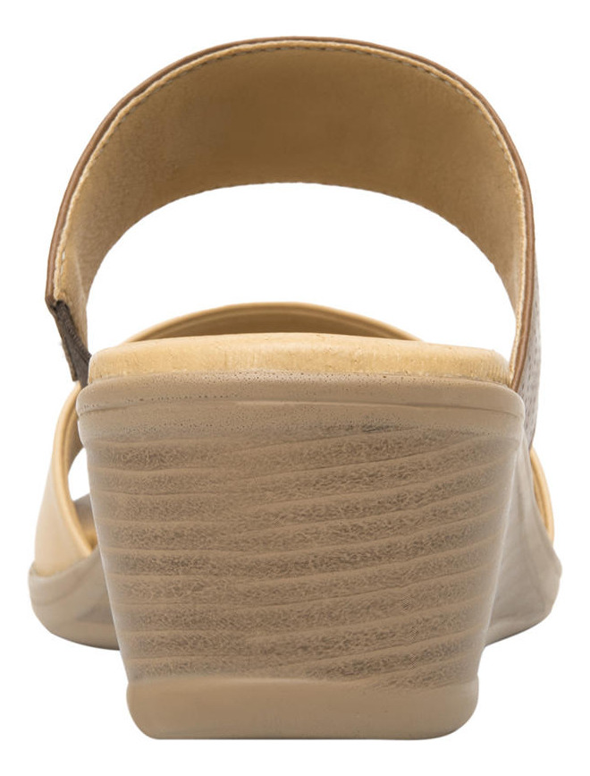 SANDALIAS MUJER FLEXI CUERO ZURA CAFÉ - 7