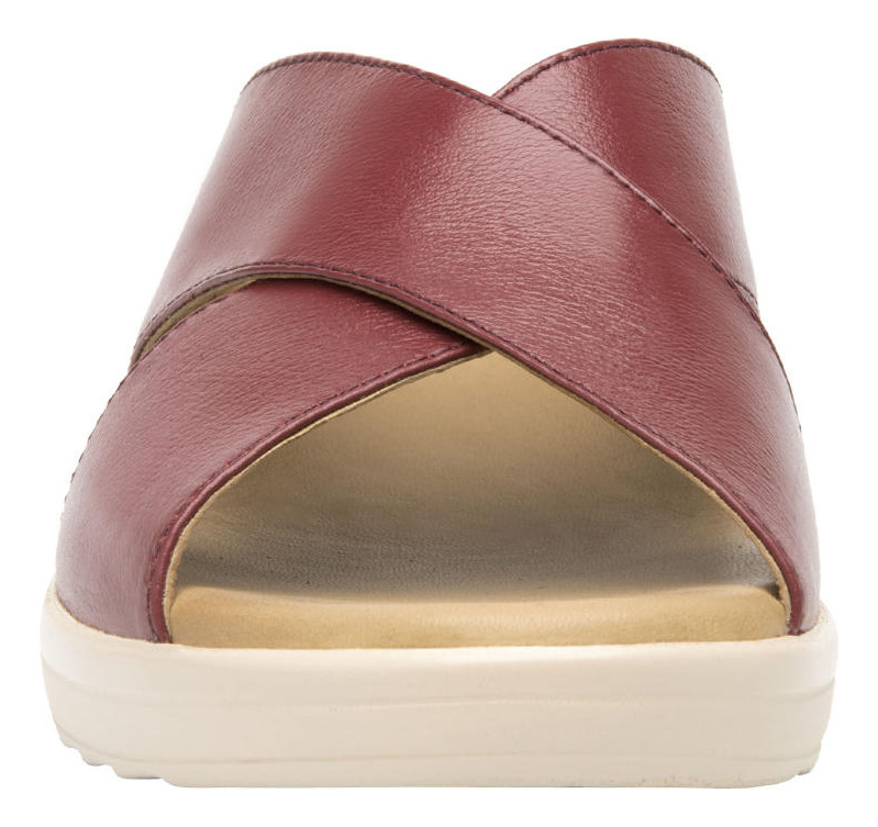 SANDALIAS MUJER FLEXI CUERO ROJO AMAPOLA - 7