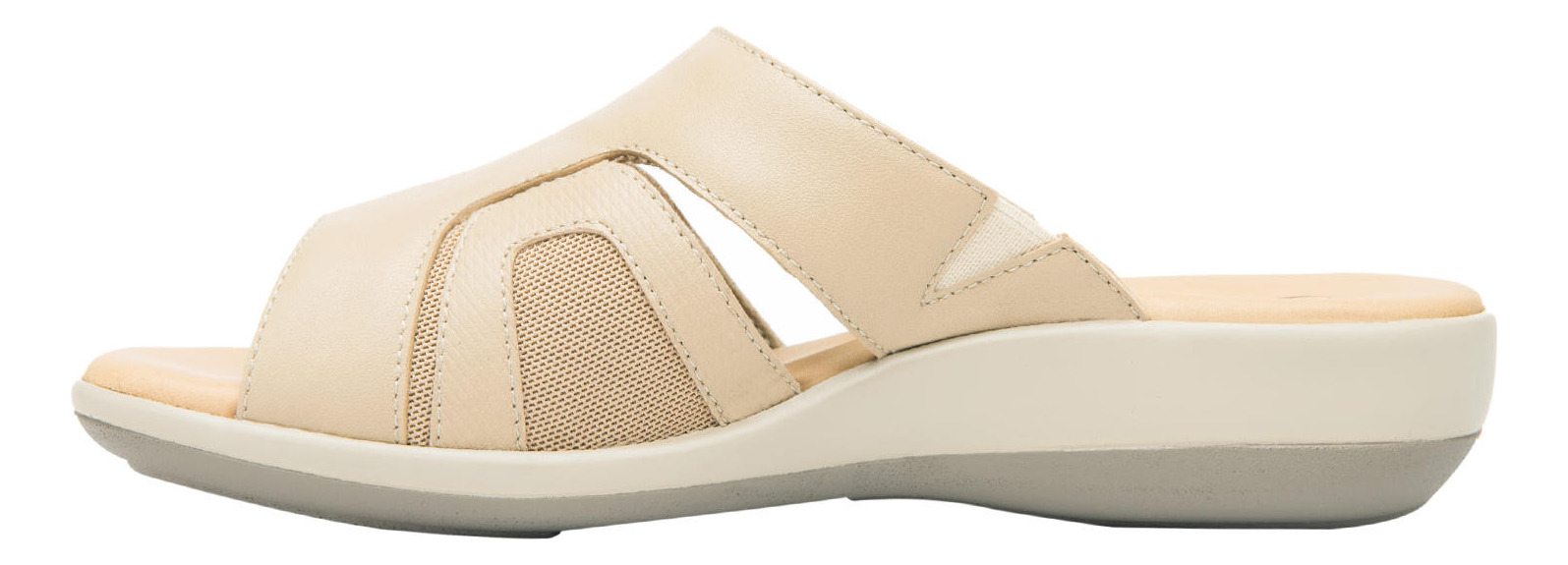 SANDALIAS MUJER FLEXI CUERO BEIGE GAIA - 3