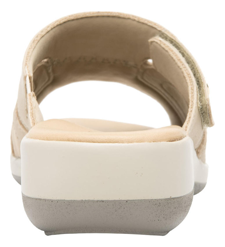 SANDALIAS MUJER FLEXI CUERO BEIGE GAIA - 5