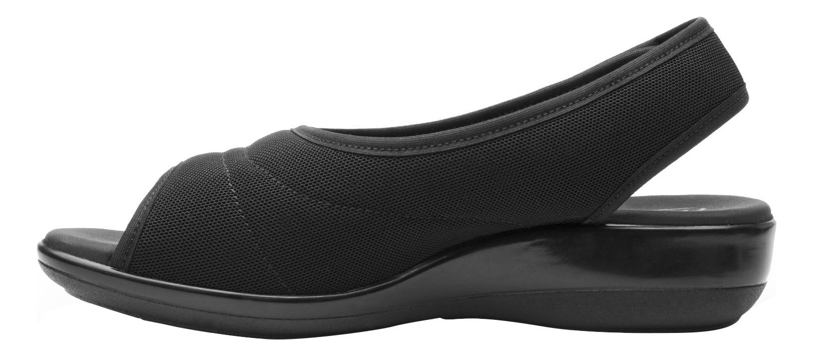 SANDALIAS MUJER FLEXI TEXTIL NEGRO GAIA - 4