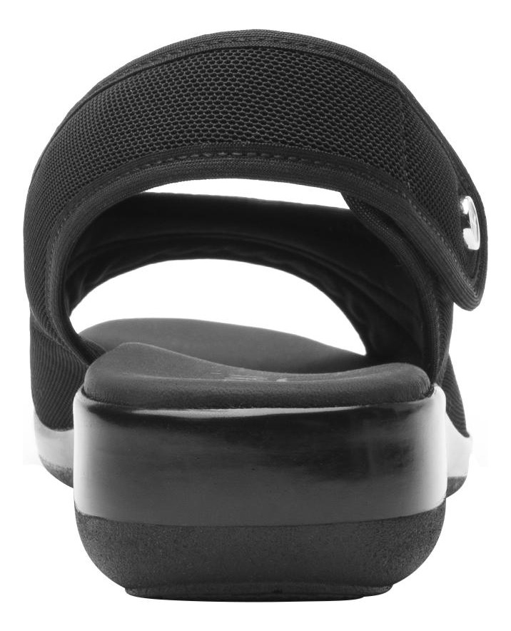 SANDALIAS MUJER FLEXI TEXTIL NEGRO GAIA - 6