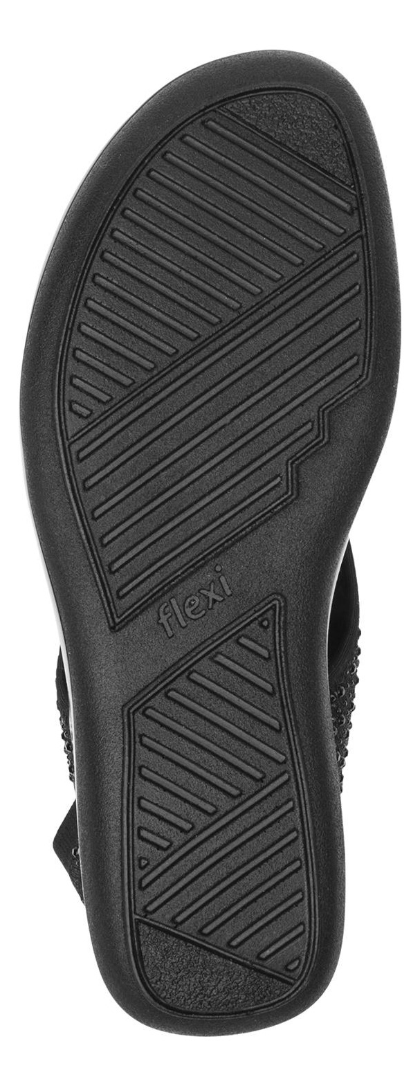 SANDALIAS MUJER FLEXI TEXTIL NEGRO GAIA - 7