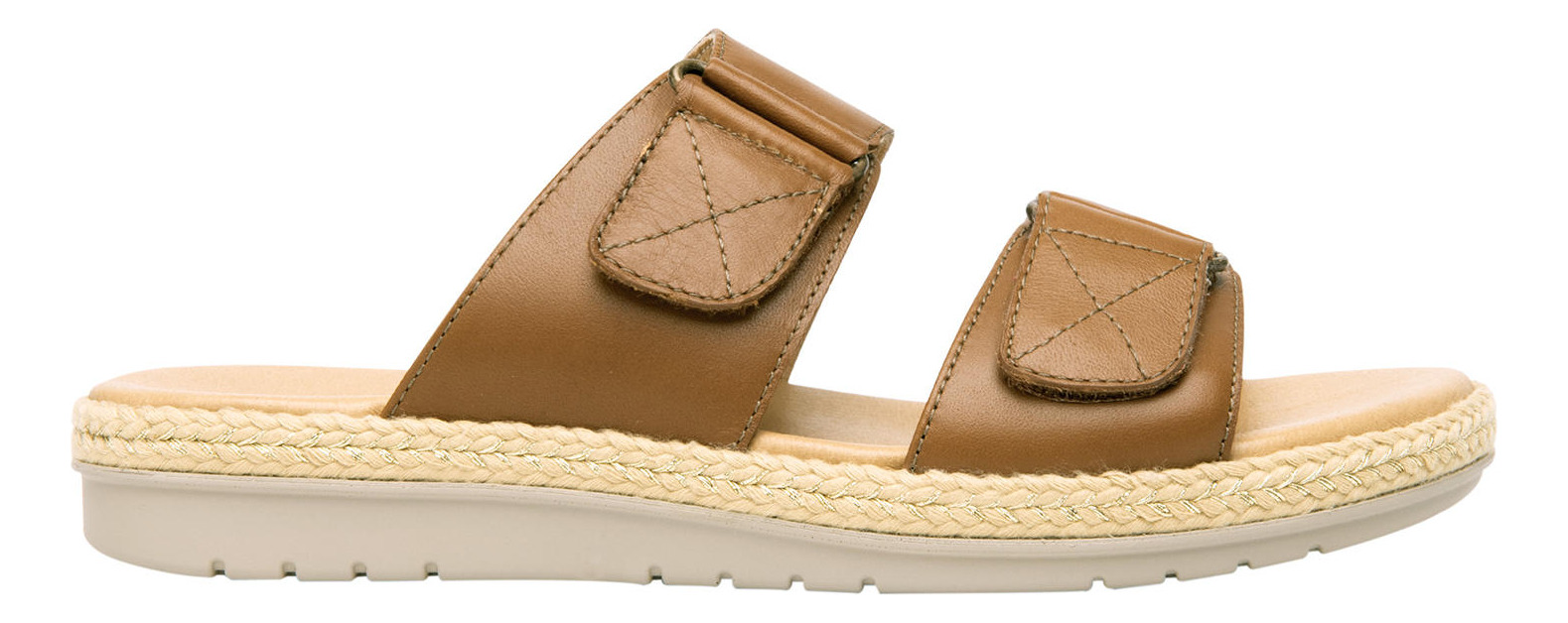 SANDALIA FLEXI MUJER CUERO PEONIA CAFE - 1