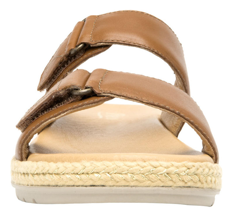 SANDALIA FLEXI MUJER CUERO PEONIA CAFE - 7