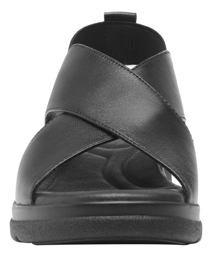 SANDALIAS MUJER FLEXI CUERO NEGRO DARIANA - 5