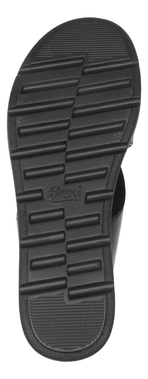 SANDALIAS MUJER FLEXI CUERO NEGRO DARIANA - 6
