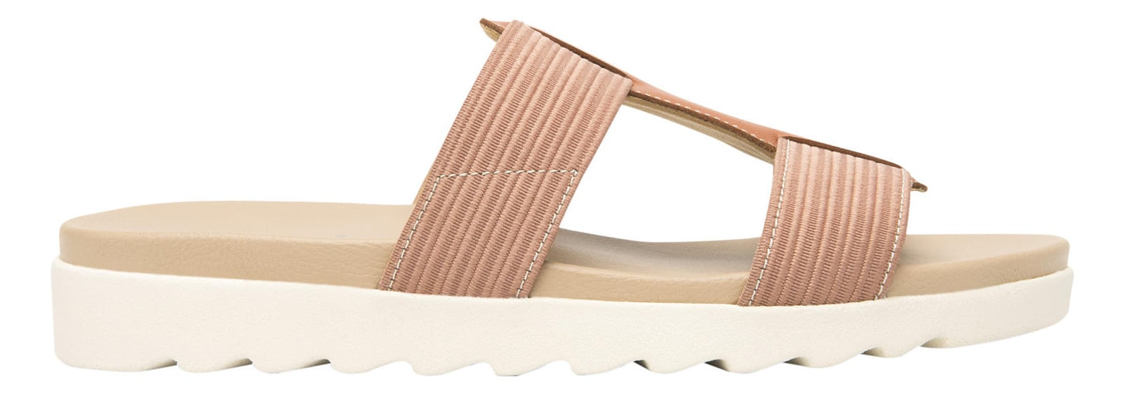 SANDALIAS MUJER FLEXI CUERO NORAH ROSA - 1
