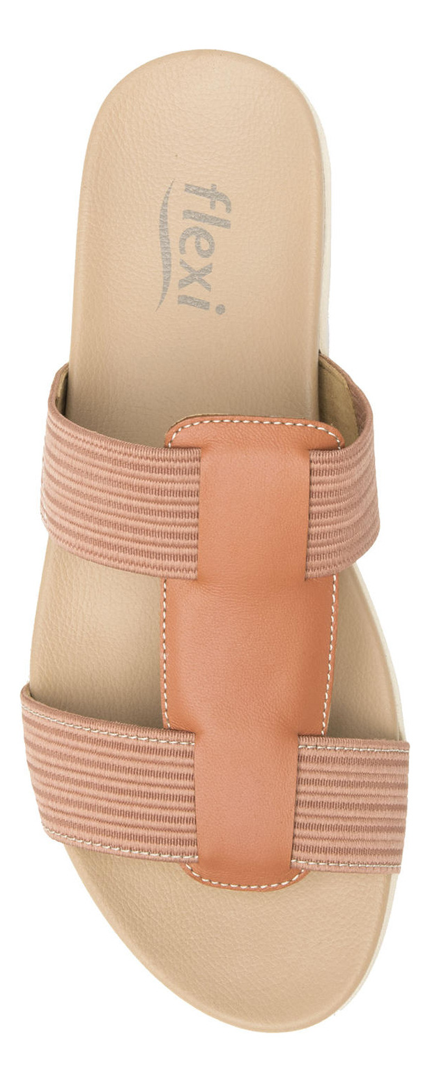 SANDALIAS MUJER FLEXI CUERO NORAH ROSA - 6