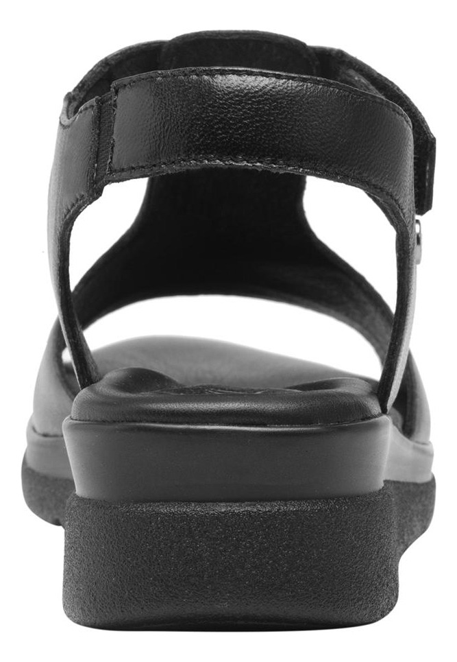 SANDALIAS MUJER FLEXI CUERO NEGRO DARIANA - 4