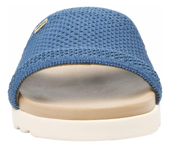 SANDALIAS MUJER FLEXI TEXTIL AZUL NORAH - 3