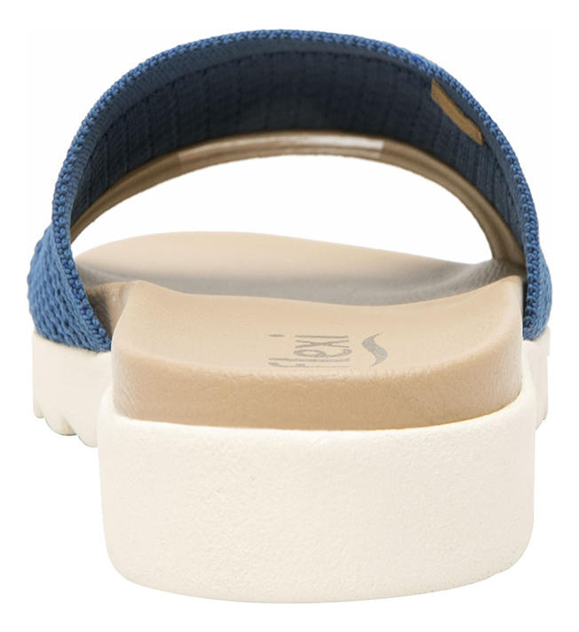 SANDALIAS MUJER FLEXI TEXTIL AZUL NORAH - 5