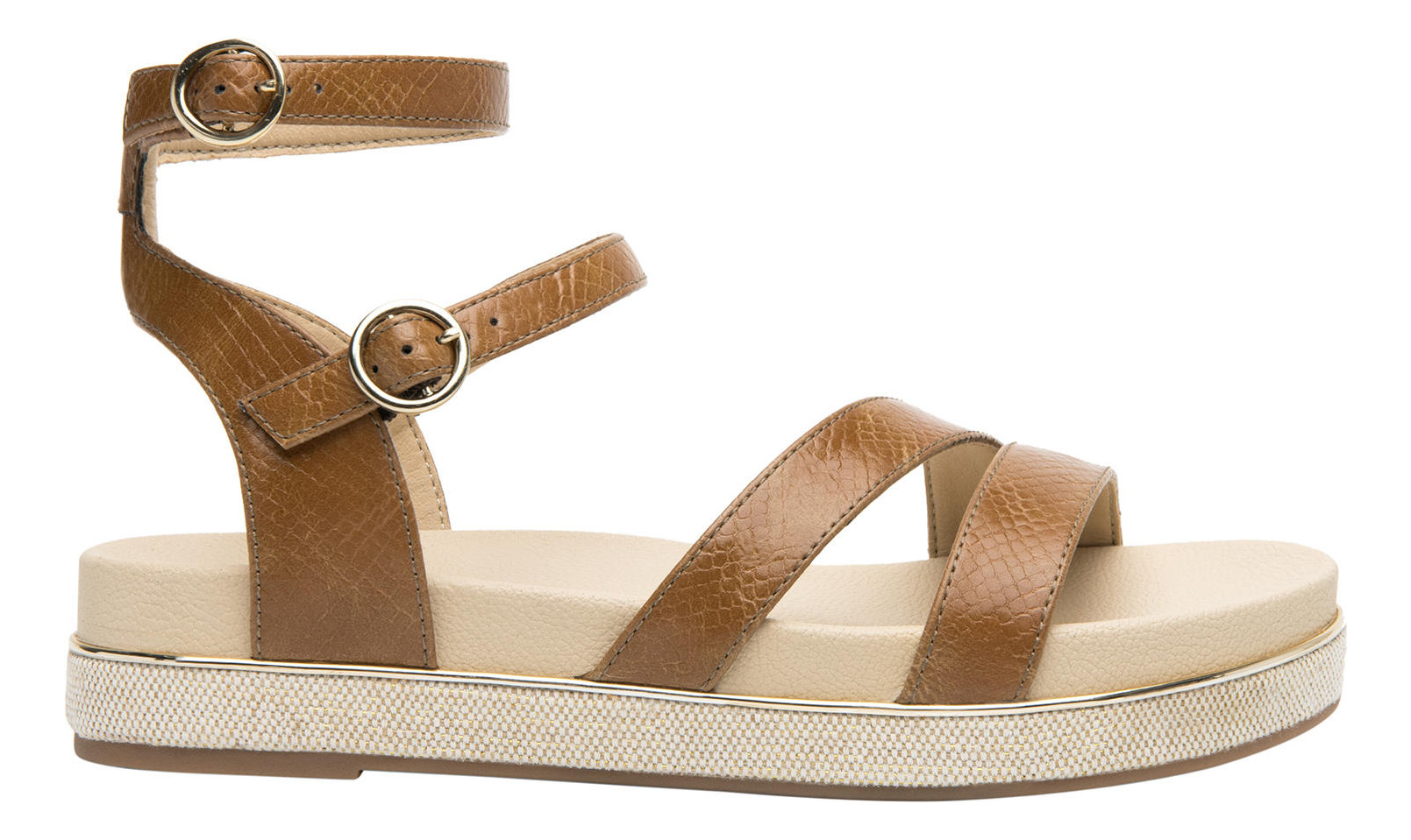 SANDALIAS MUJER FLEXI DEYNA CAFÉ - 1