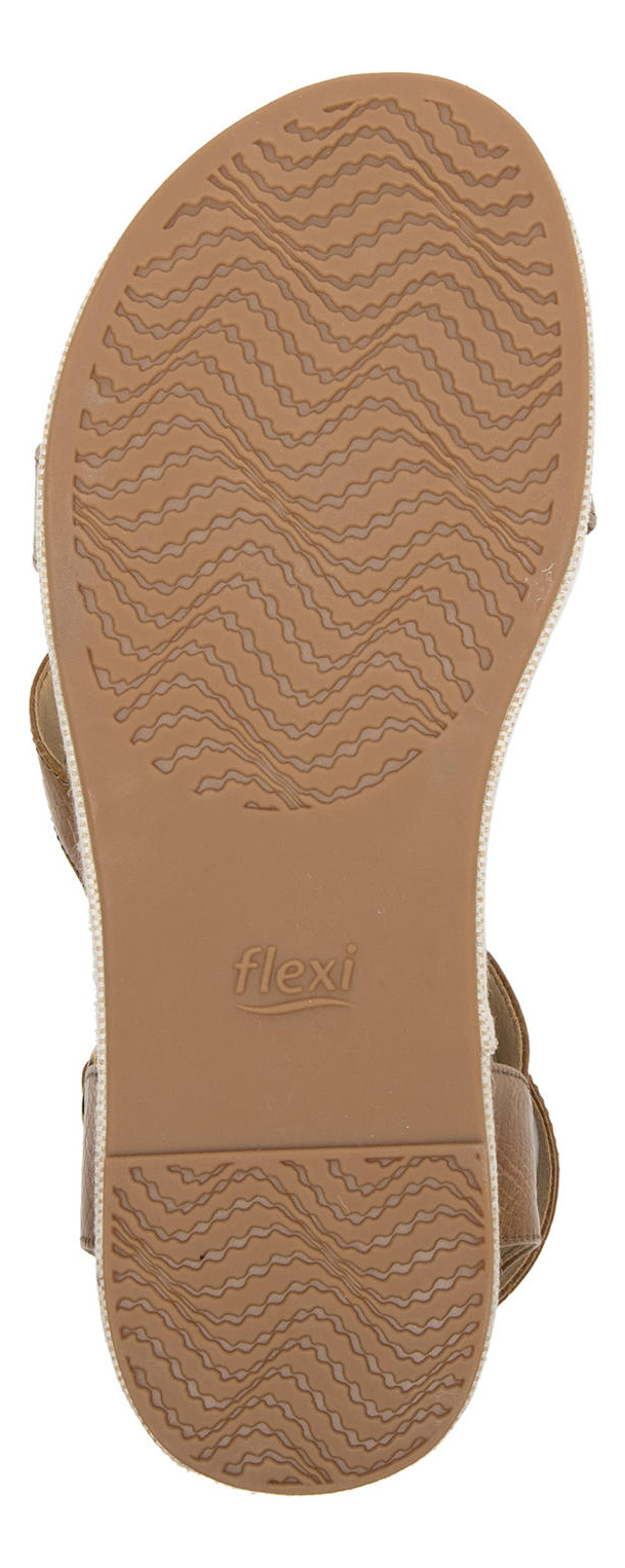 SANDALIAS MUJER FLEXI DEYNA CAFÉ - 3