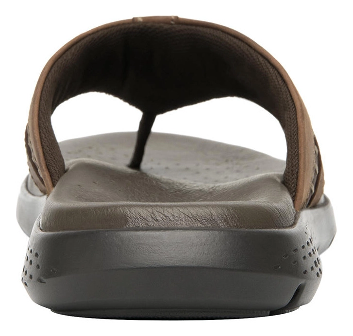SANDALIAS HOMBRE FLEXI CUERO ODIN CAFÉ - 3