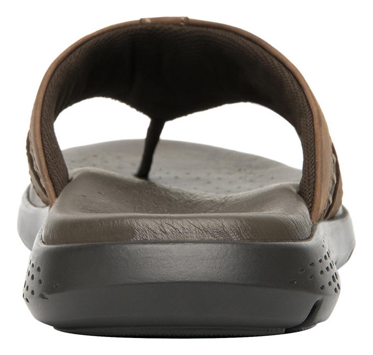 SANDALIAS HOMBRE FLEXI CUERO ODIN CAFÉ - 3