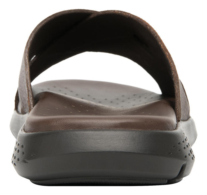 SANDALIAS HOMBRE FLEXI CUERO ODIN CAFÉ - 4