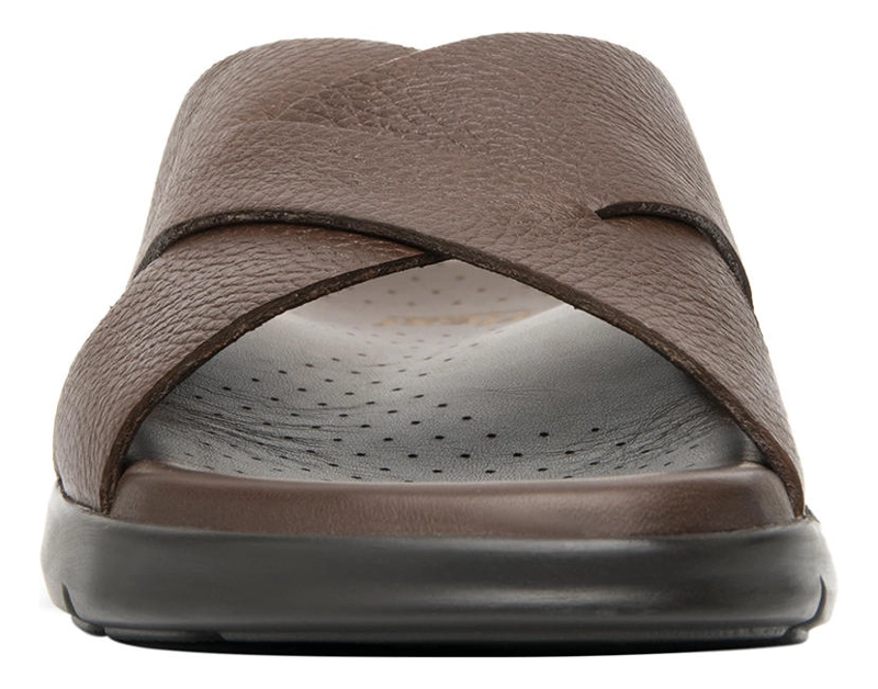 SANDALIAS HOMBRE FLEXI CUERO ODIN CAFÉ - 5