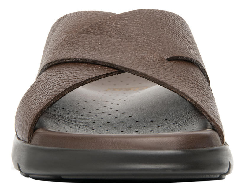 SANDALIAS HOMBRE FLEXI CUERO ODIN CAFÉ - 5