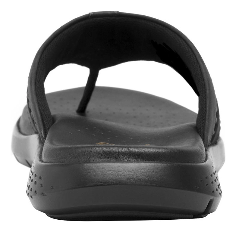 SANDALIAS HOMBRE FLEXI CUERO NEGRO ODIN - 4