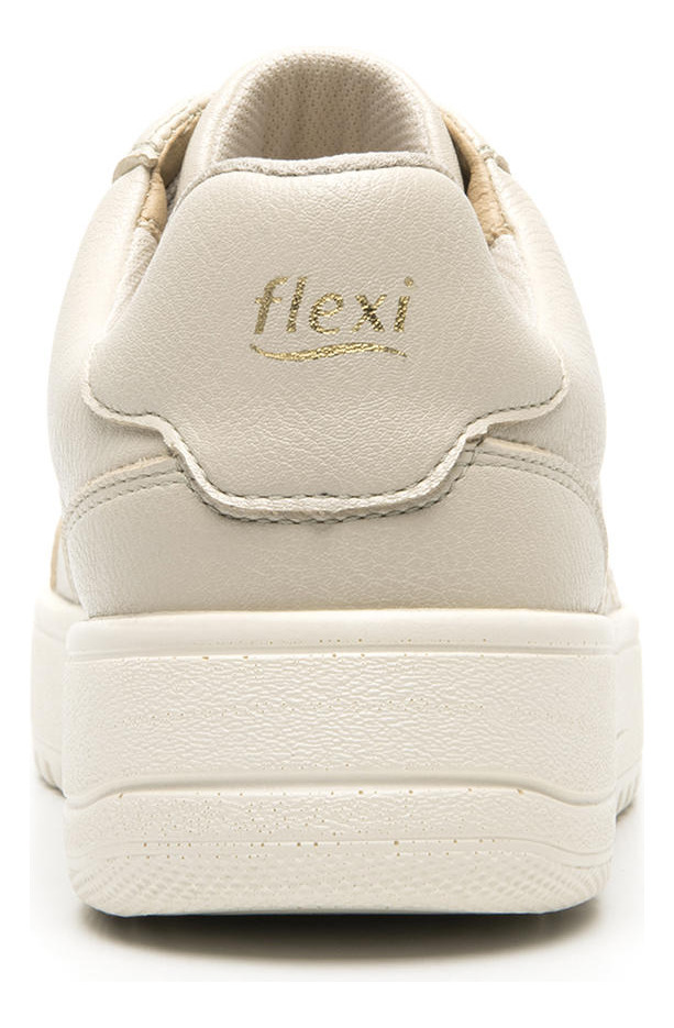 ZAPATILLAS MUJER FLEXI URBANAS BEIGE JESSY 103504 - 5