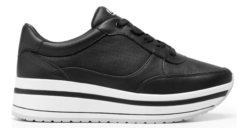 ZAPATILLA MUJER ALANIS 101011NEGRO - 1