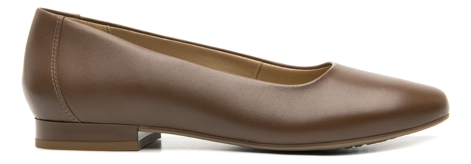 BALLERINAS MUJER FLEXI CUERO CAFÉ KIRSTEN 119901 - 1