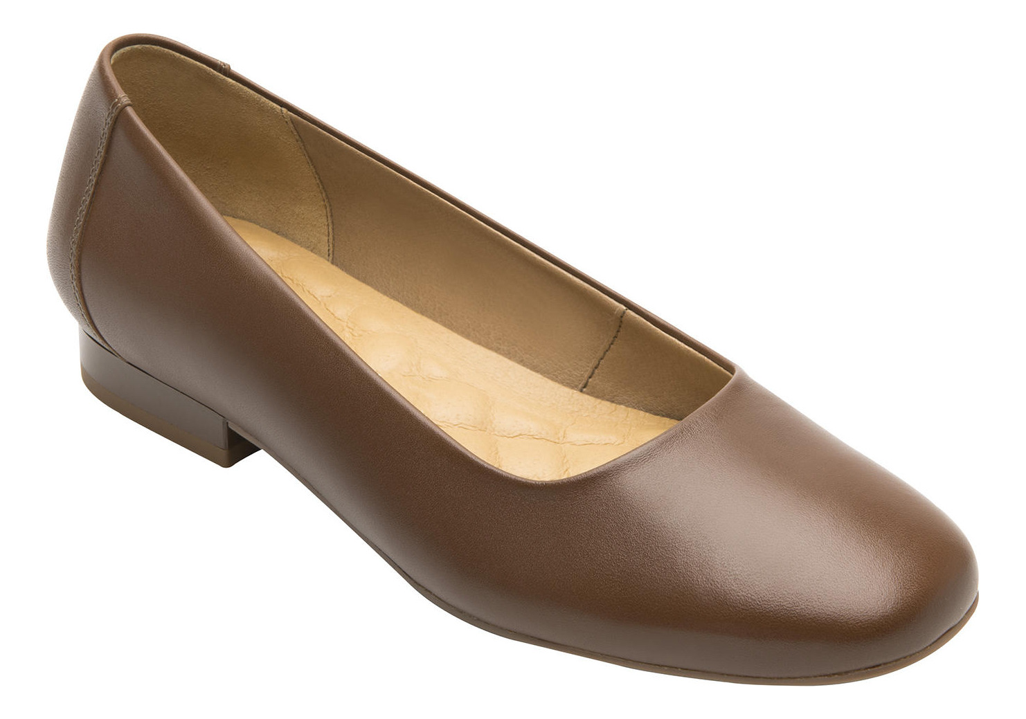 BALLERINAS MUJER FLEXI CUERO CAFÉ KIRSTEN 119901 - 2