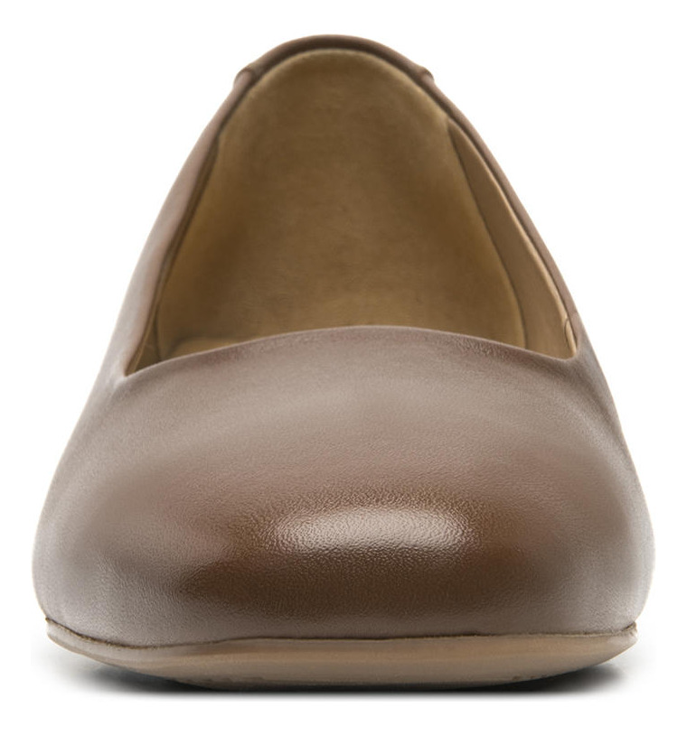 BALLERINAS MUJER FLEXI CUERO CAFÉ KIRSTEN 119901 - 4