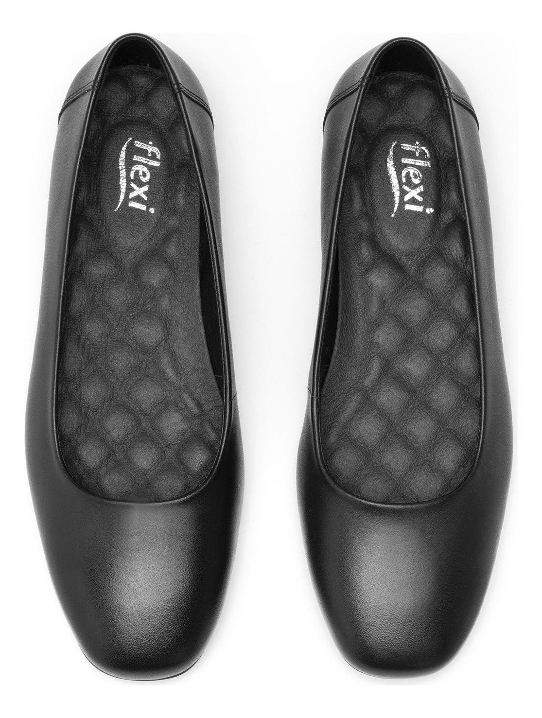 BALLERINAS MUJER FLEXI CUERO NEGRO KIRSTEN 119901 - 6