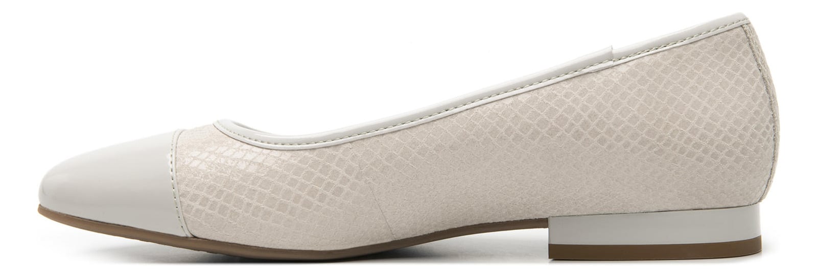 BALLERINAS MUJER FLEXI CUERO BLANCO KIRSTEN 119903 - 3