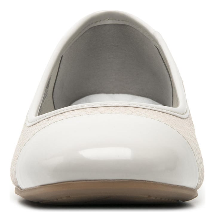 BALLERINAS MUJER FLEXI CUERO BLANCO KIRSTEN 119903 - 4