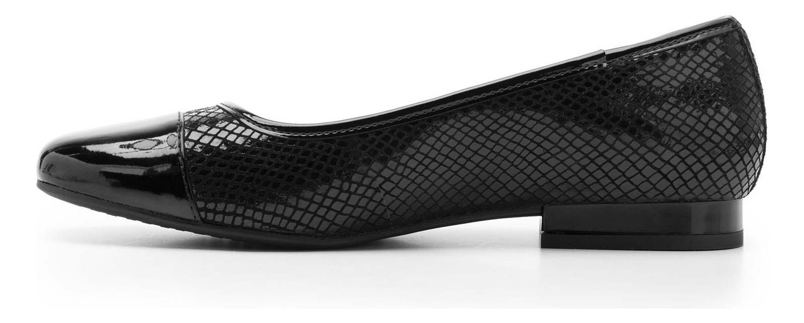 BALLERINAS MUJER FLEXI CUERO NEGRO KIRSTEN 119903 - 3