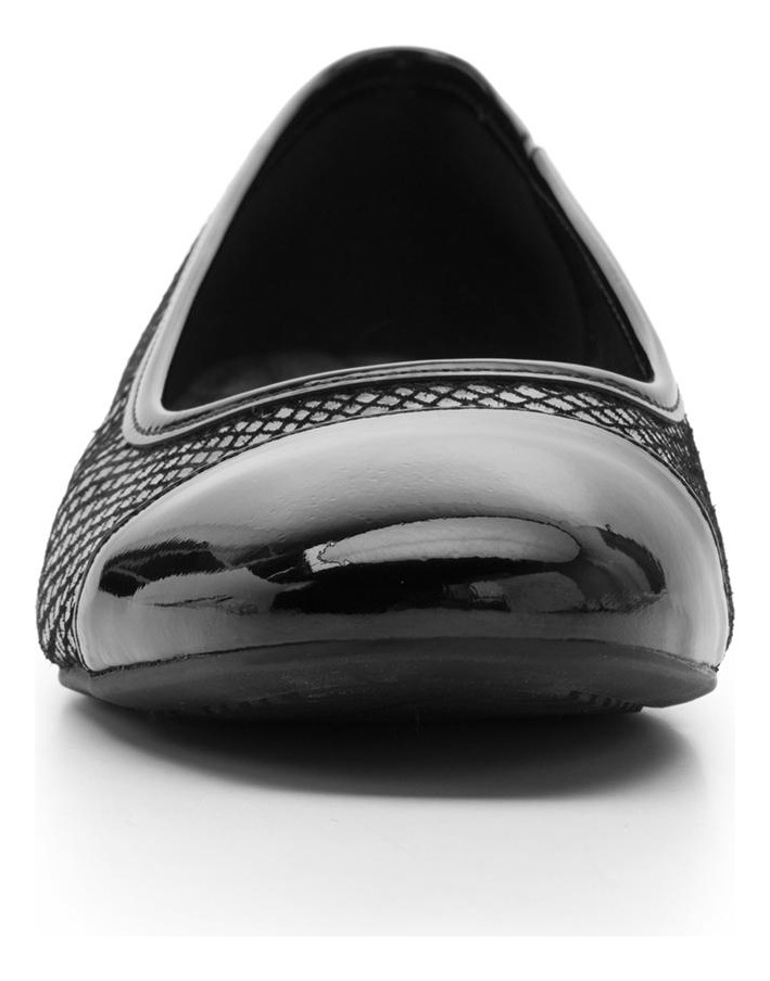 BALLERINAS MUJER FLEXI CUERO NEGRO KIRSTEN 119903 - 4