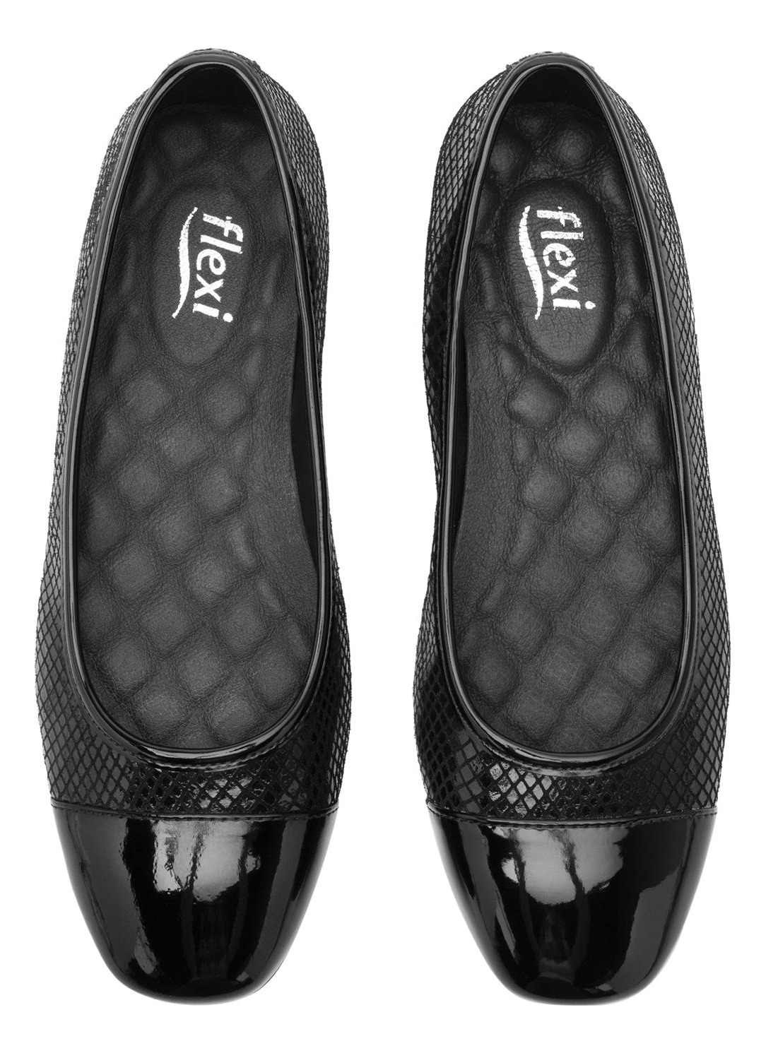 BALLERINAS MUJER FLEXI CUERO NEGRO KIRSTEN 119903 - 6