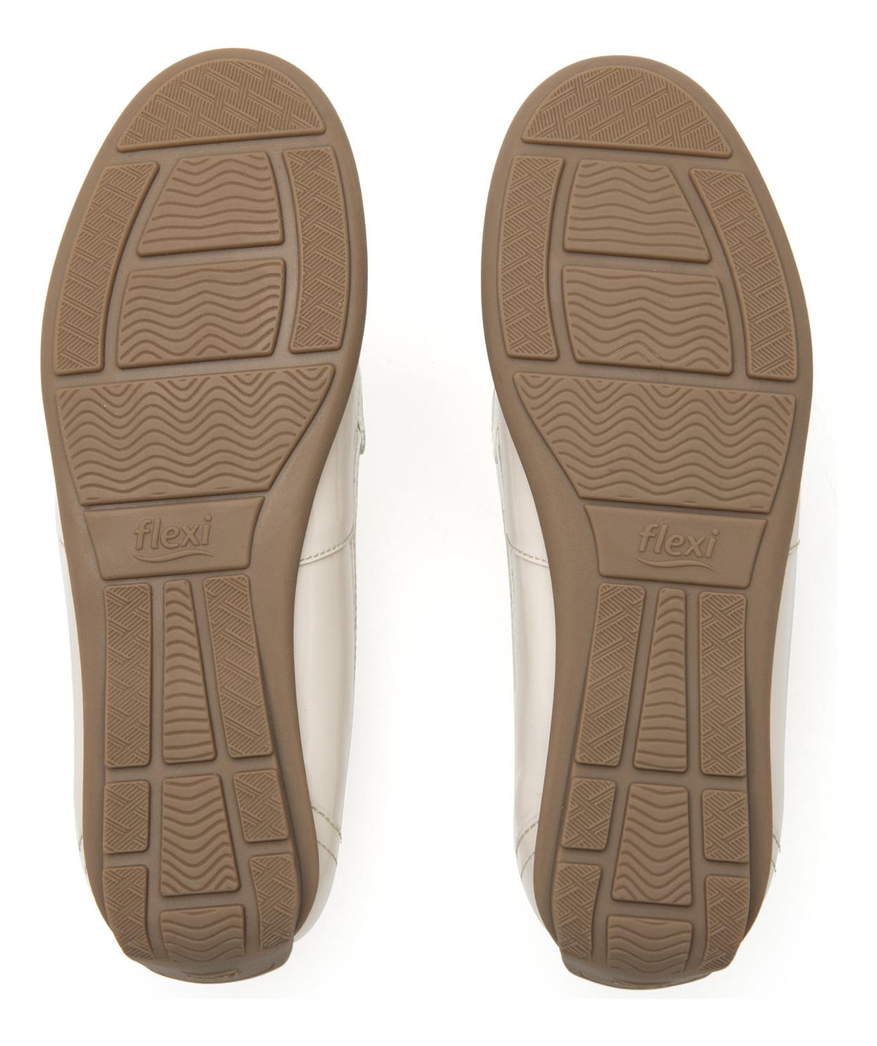 MOCASINES MUJER FLEXI CUERO PAMELA 124304 BLANCO PERLA - 7