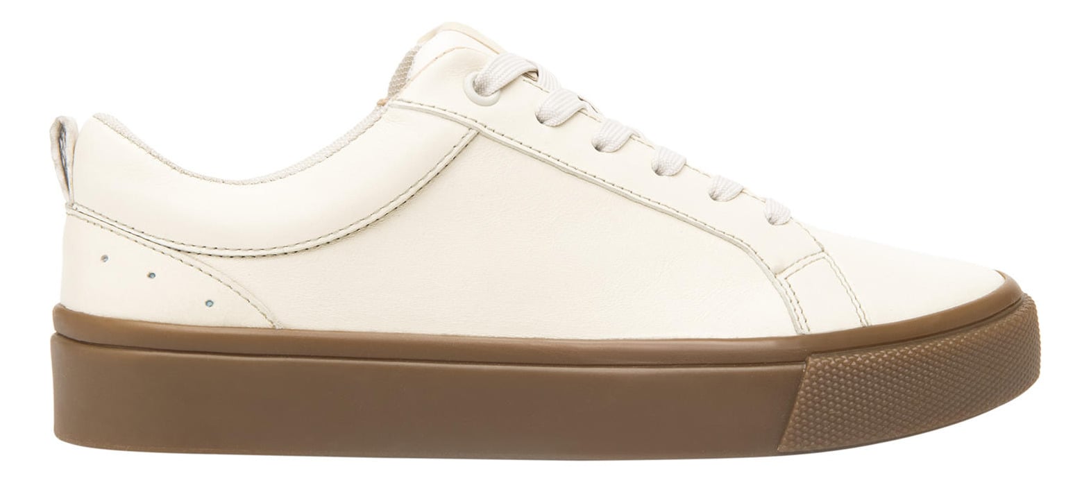 ZAPATILLA FLEXI MUJER CUERO NIKIA 120201 BLANCO CREMA - 1