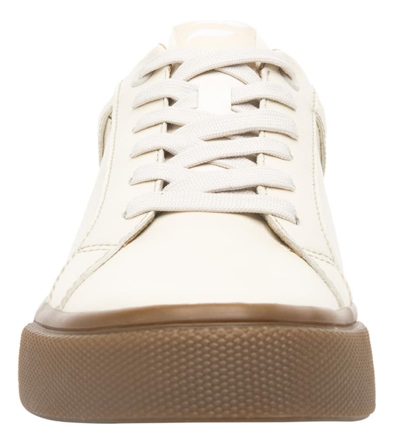 ZAPATILLA FLEXI MUJER CUERO NIKIA 120201 BLANCO CREMA - 6